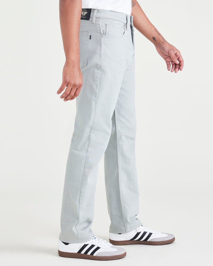 (image for) Interesting Jean Cut Pants, Straight Fit